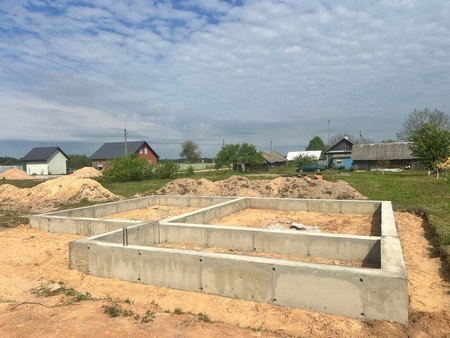 Строительство свайно-ростверкового фундамента