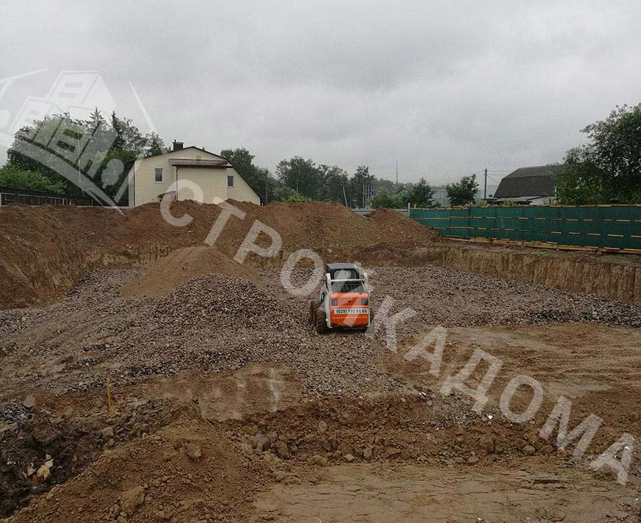 Строительство фундамента с подвалом