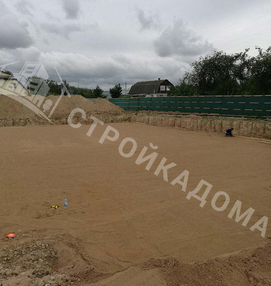 Строительство фундамента с подвалом