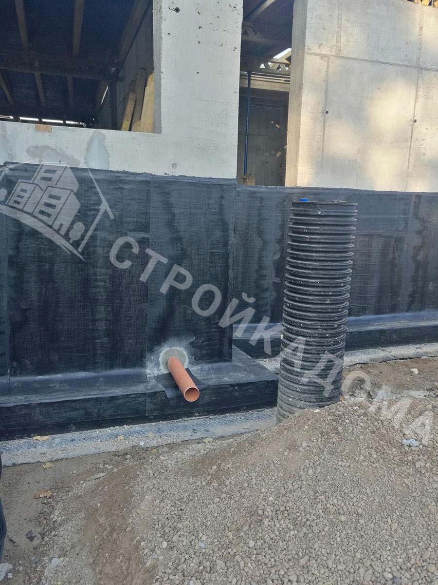 Строительство фундамента с подвалом