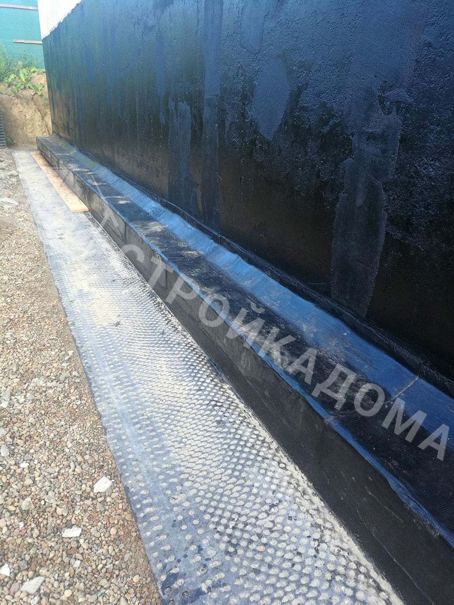 Строительство фундамента с подвалом