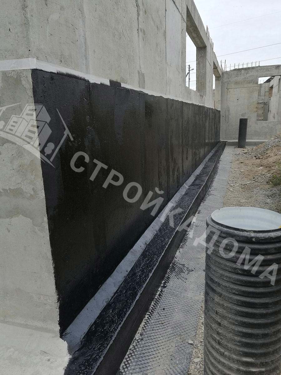 Строительство фундамента с подвалом