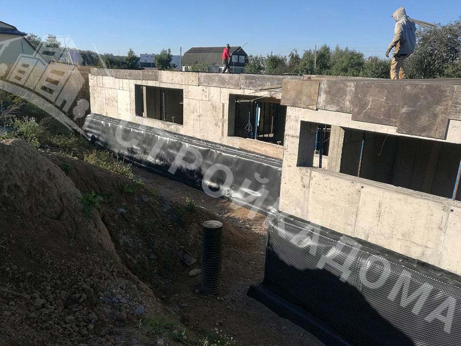 Строительство фундамента с подвалом