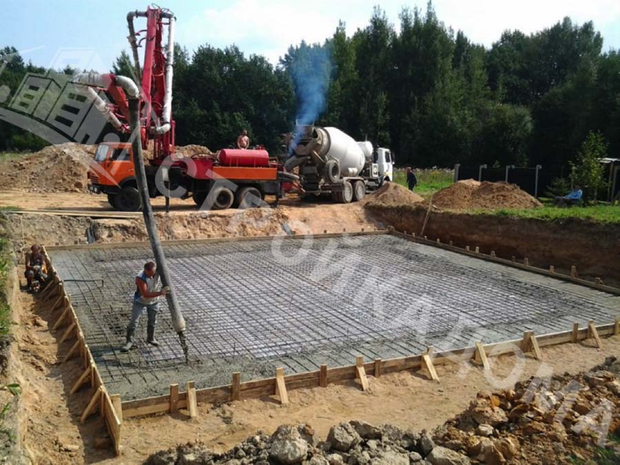 Строительство ленточного фундамента