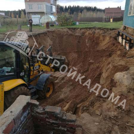 Строительство фундамента из ФБС для дома