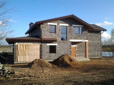 Строительство дома Ляды