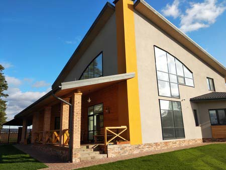 Строительство дома Малиновка