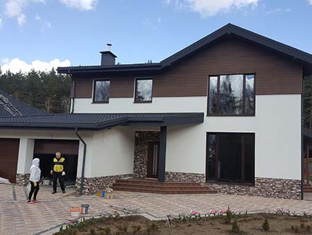 Строительство дома Раубичи