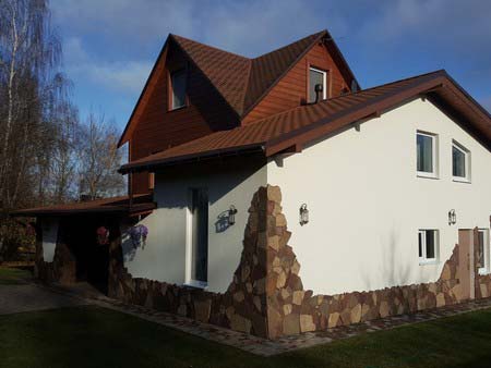 Строительство дома Щербины